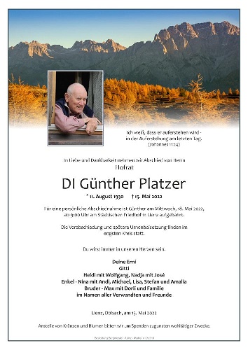Günther Platzer
